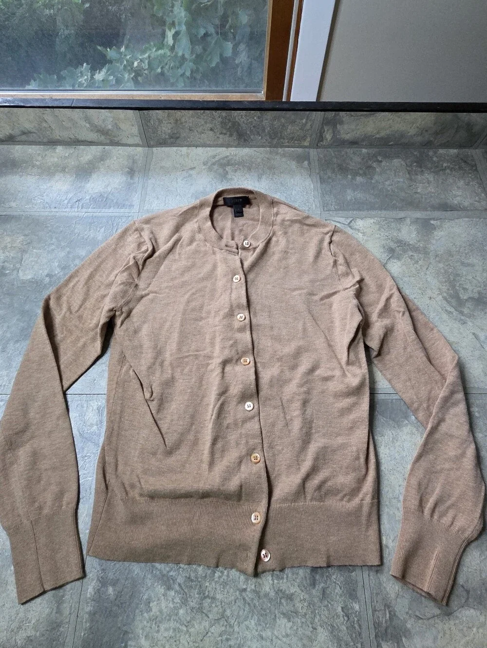 J.Crew Tan Cardigan